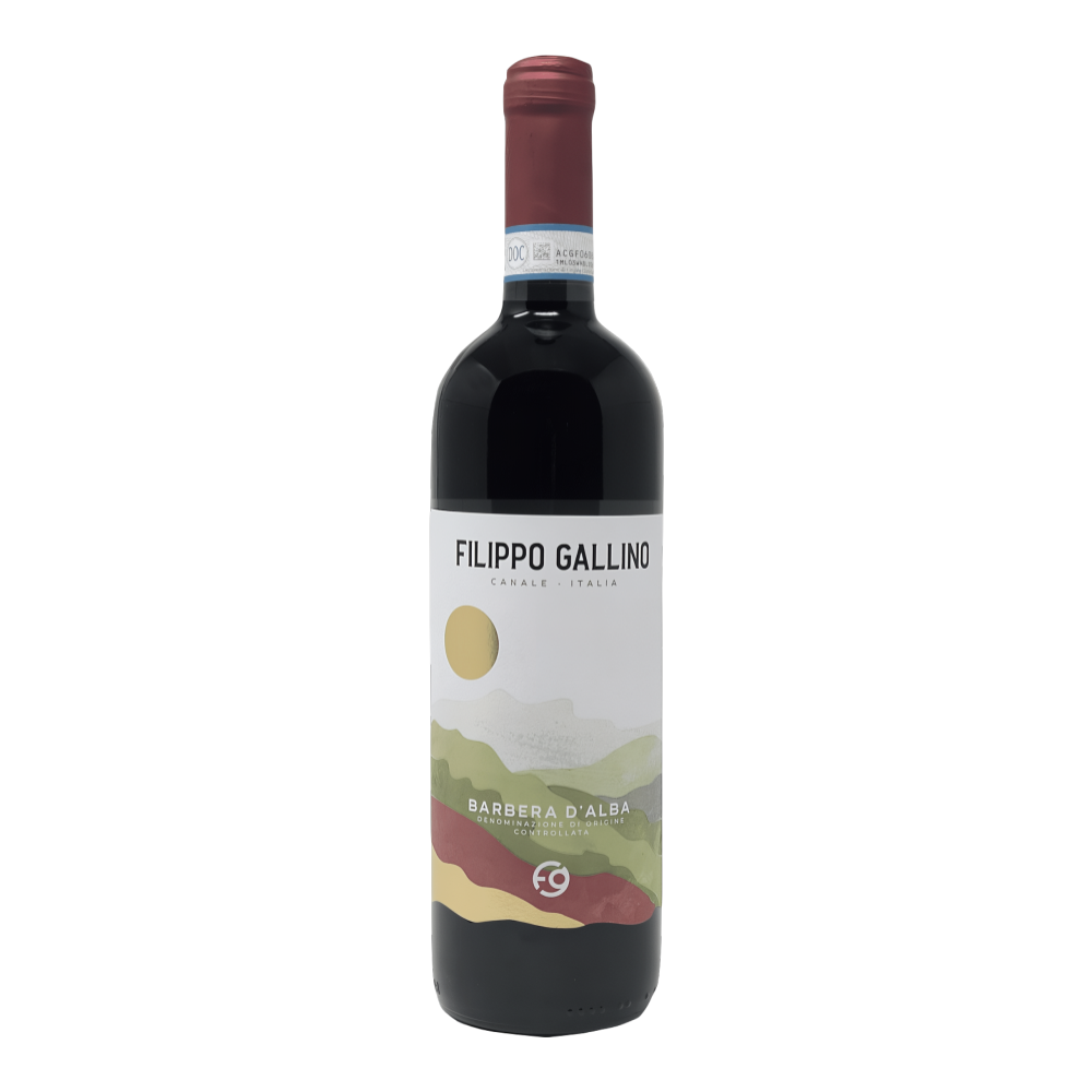 Filippo Gallino, Barbera d'Alba 2022, Bottiglia 750 ml